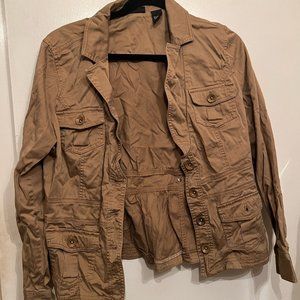 Women's 90's New York & Company Vintage Cargo Jacket
